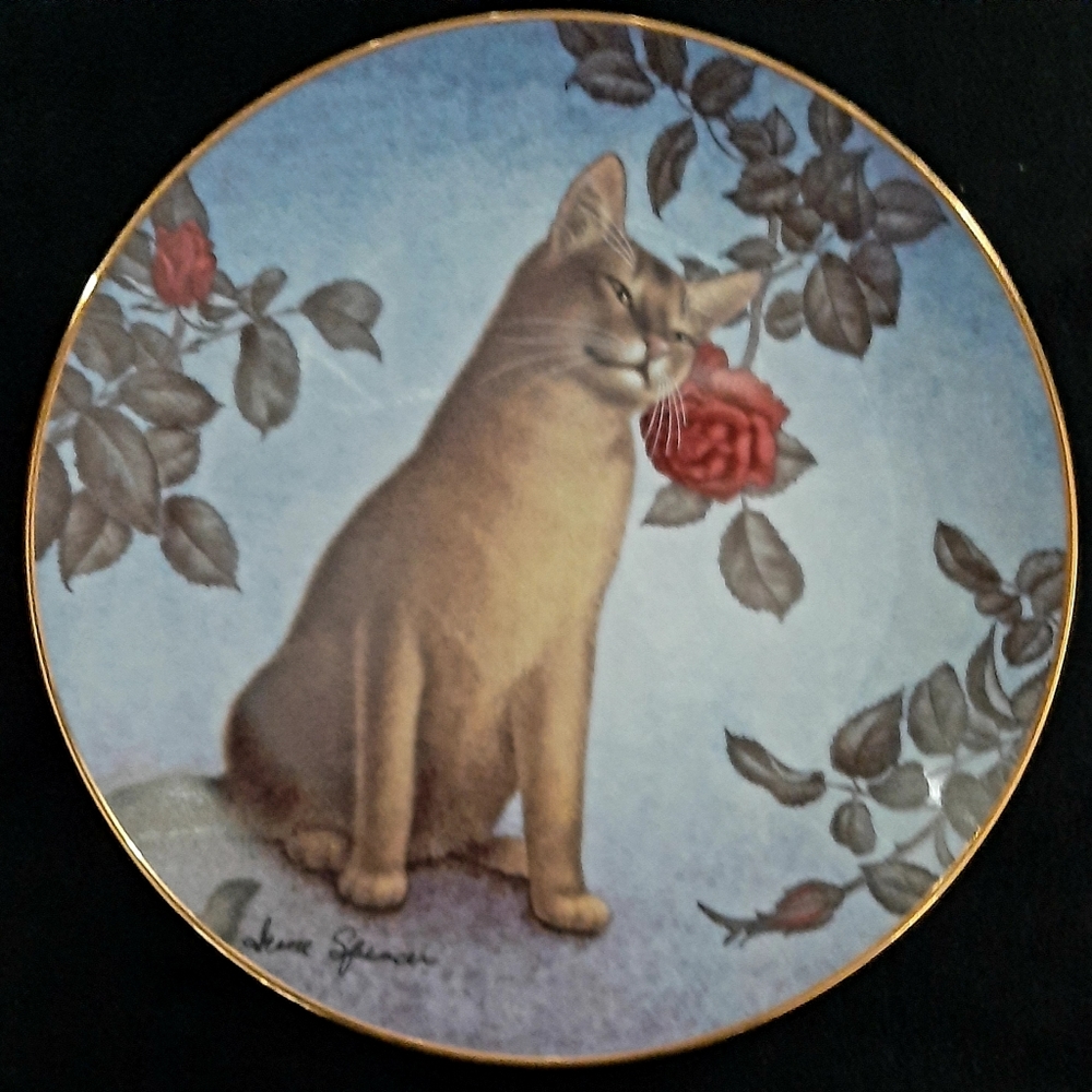 Collectable Plate "Cheek of Araby" Danbury Mint